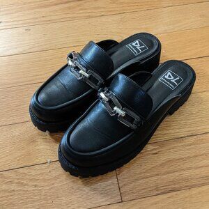 Dirty Laundry Chunky Backless Chain Mules